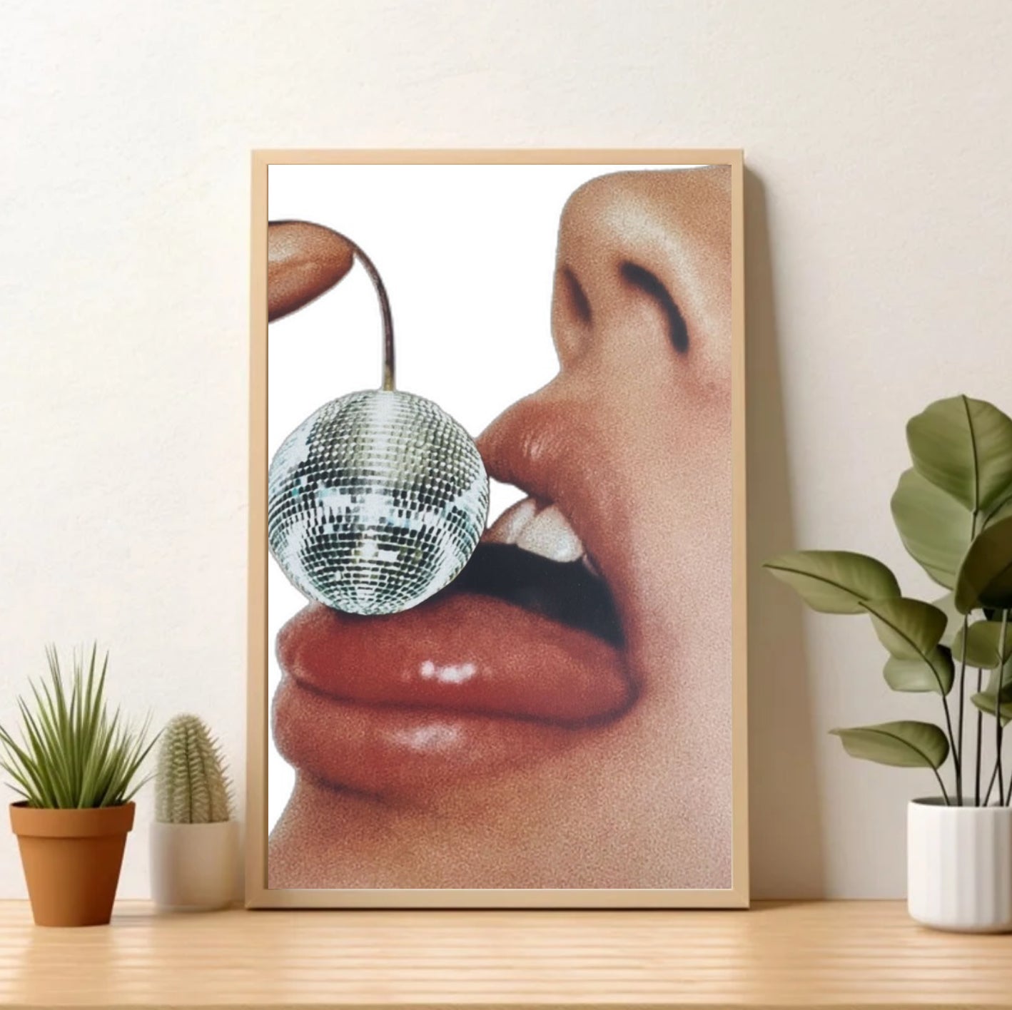 The Disco Cherry Print