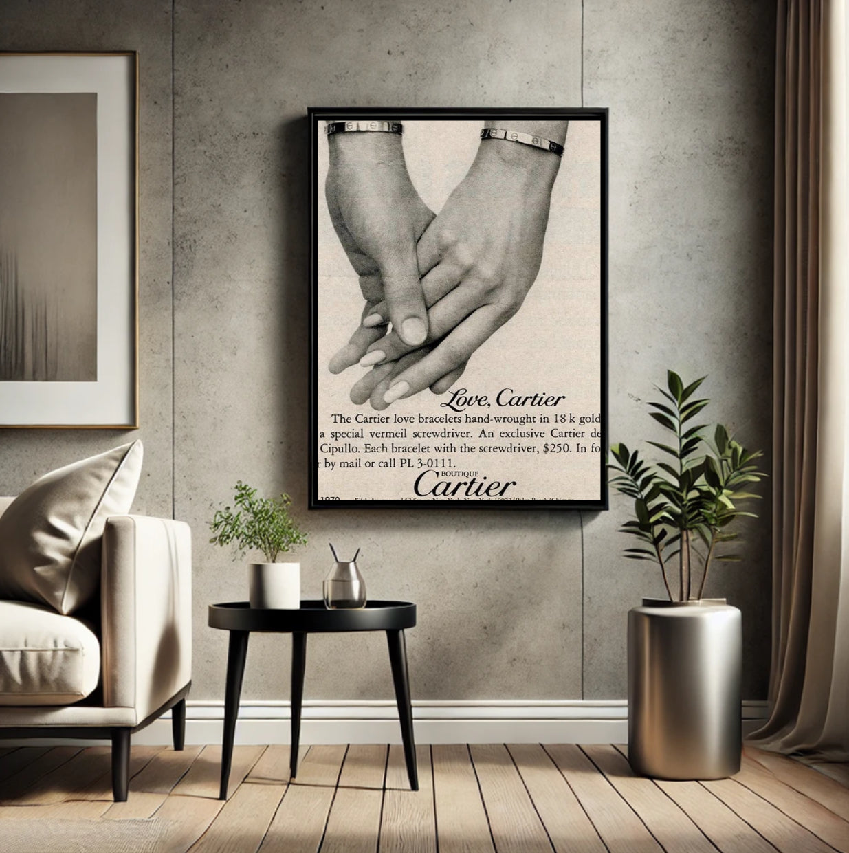 The Cartier Love Print