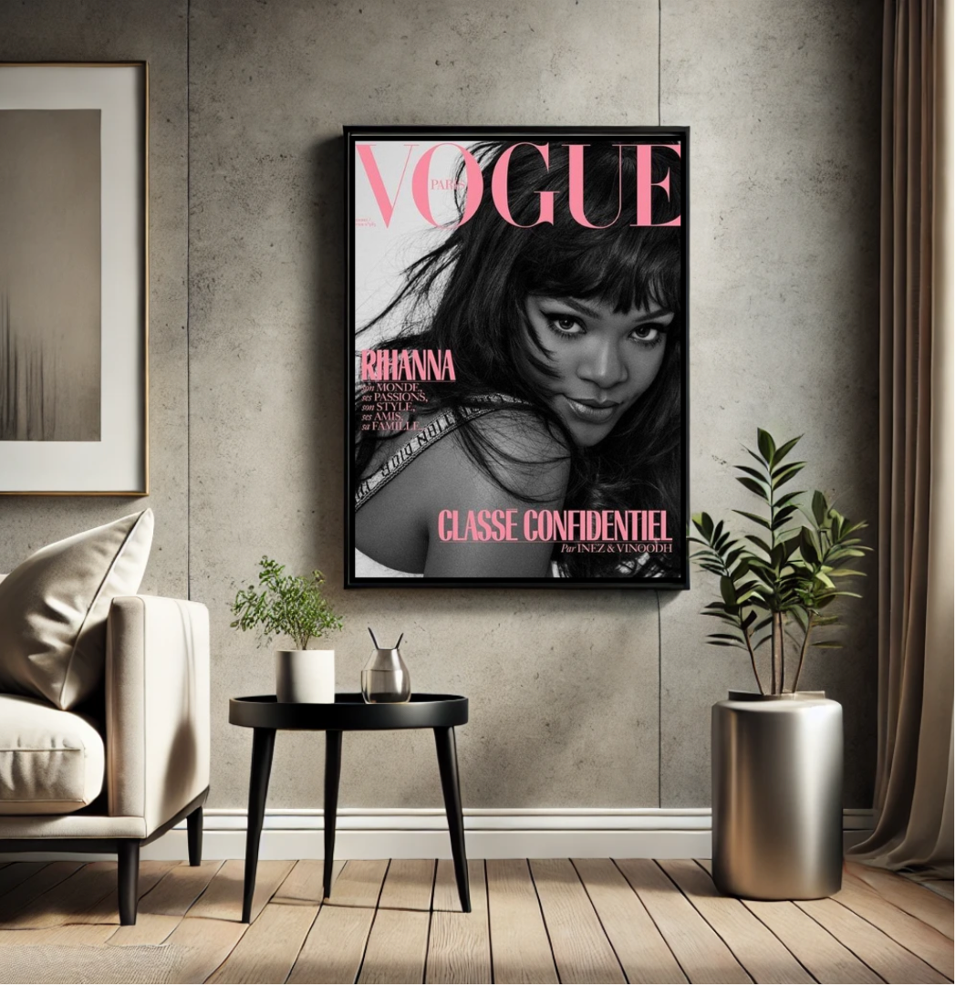The Rihanna Jan 2018 Vogue Print