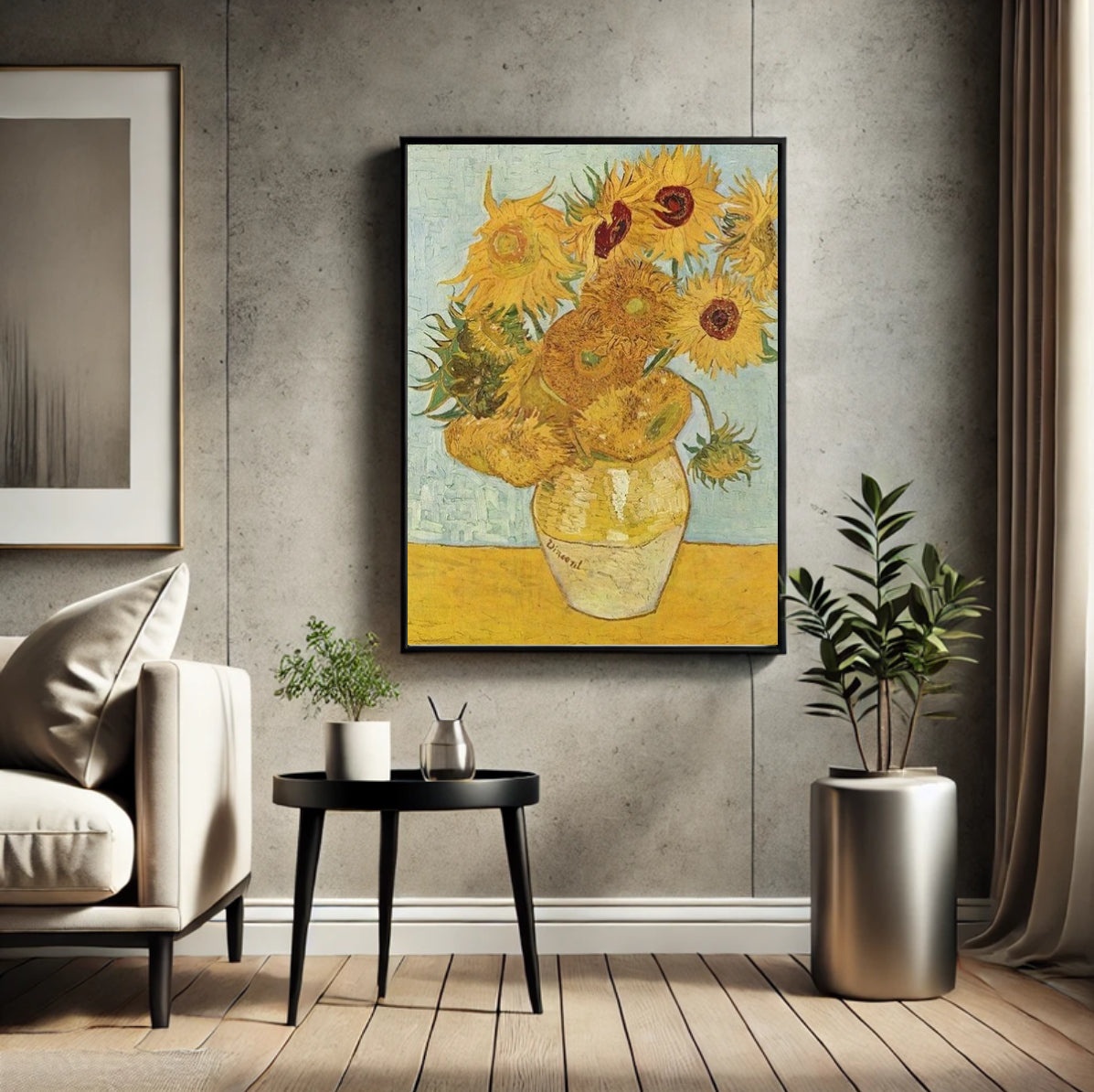 The Van Gogh Sunflower Print