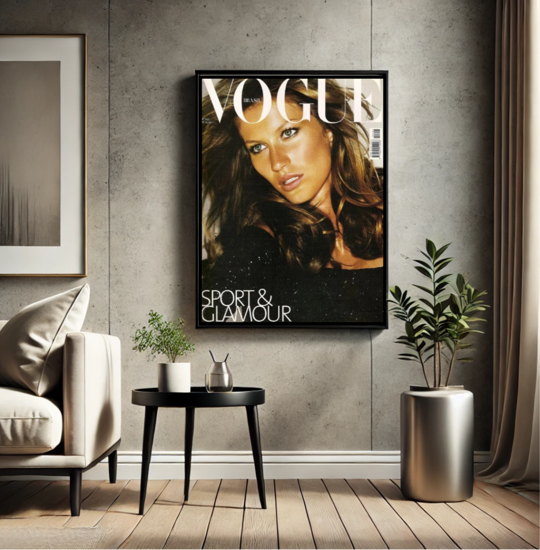The Gisele Oct 2002 Vogue Print