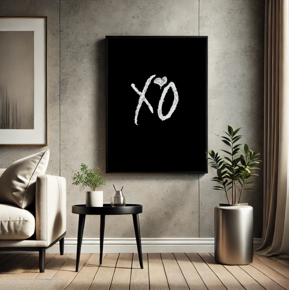 The Weeknd XO Print