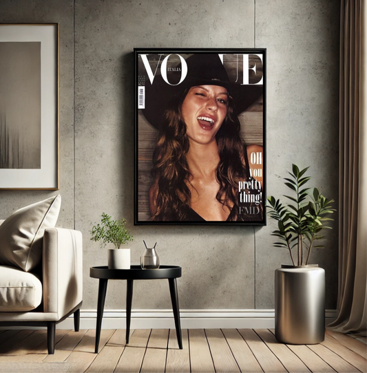 The Gisele Oct 2009 Vogue Print
