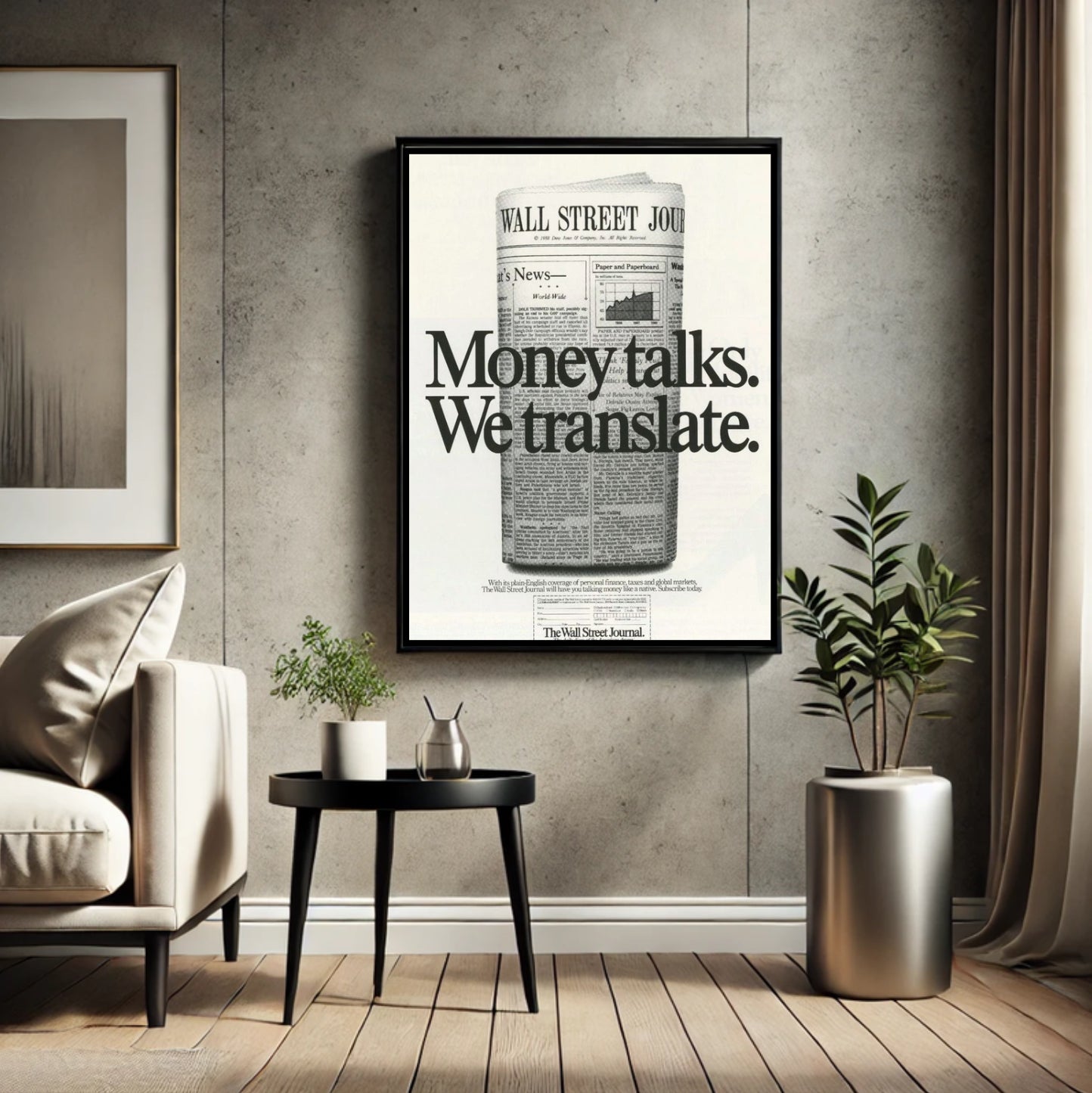 The Money Talks Print