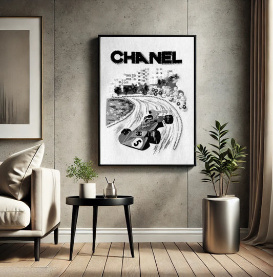 The Chanel Formula One Print