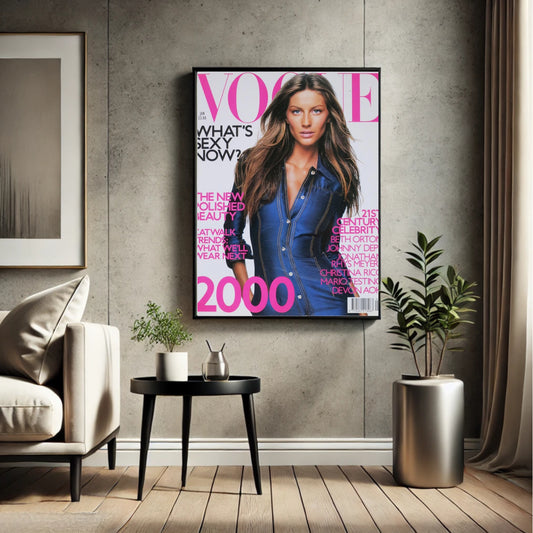 The Gisele Jan 2000 Vogue Print