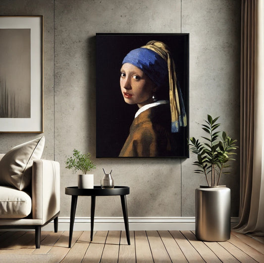 The Girl With The Pearl Earring Print