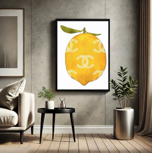 The Chanel Lemon Print