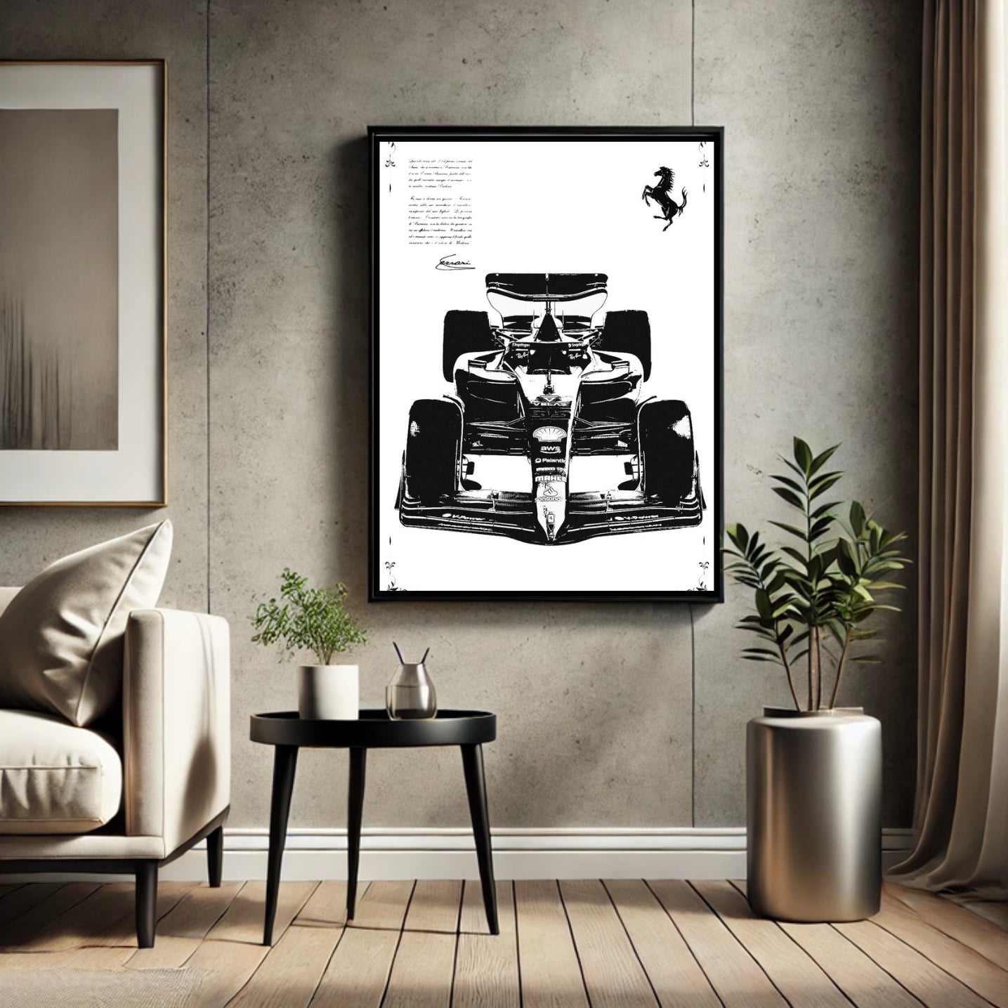 The Formula One Print
