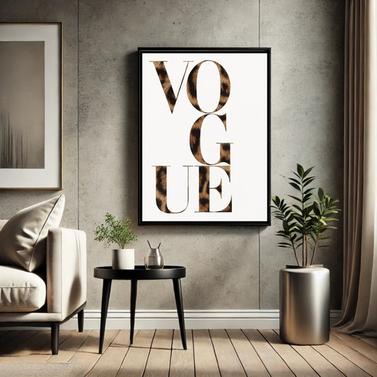 The Leo Vogue Print