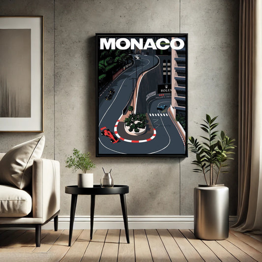 The Monaco Formula One Print